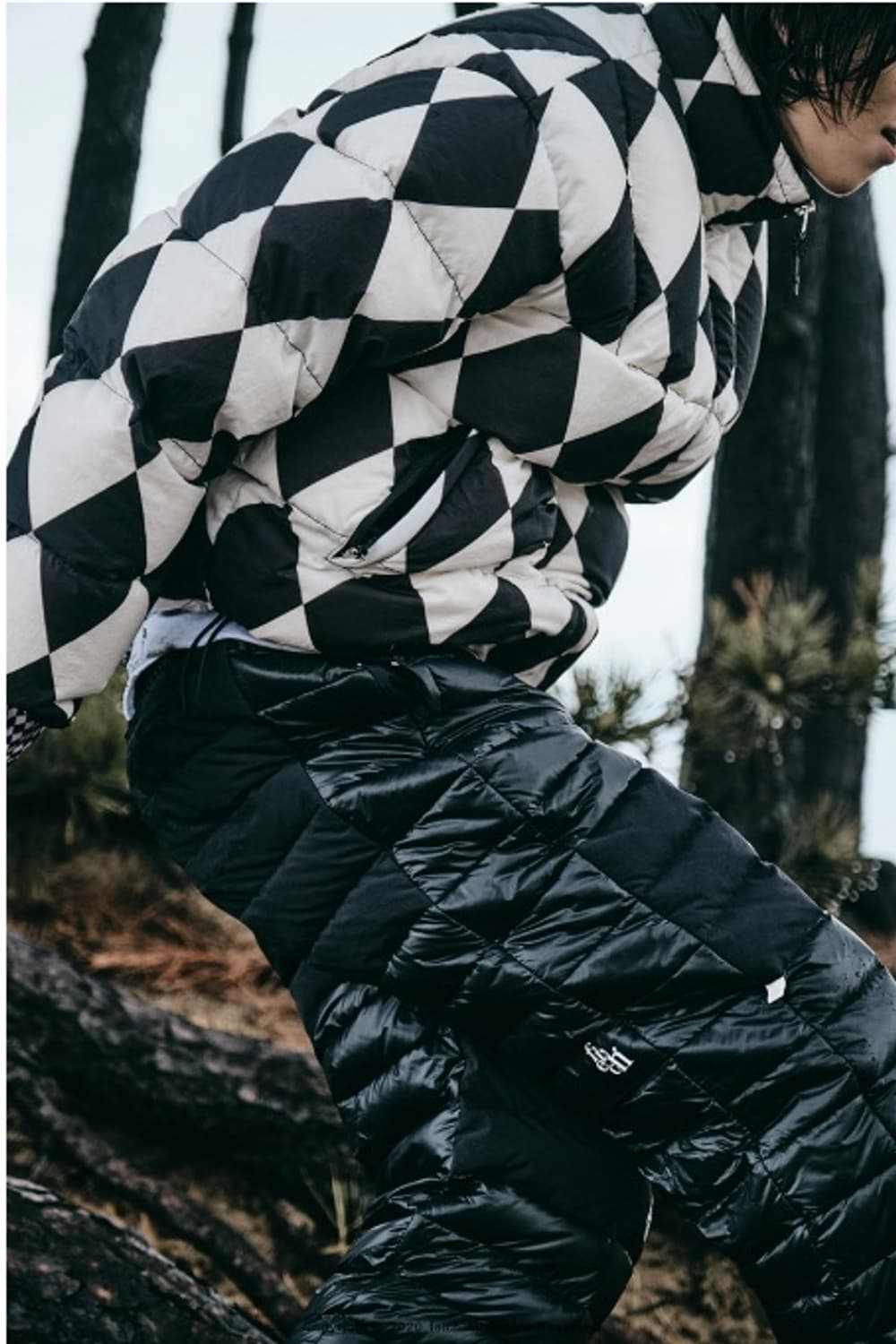 FETCH Polish Goose Ghost Anorak Checker  상품이미지4