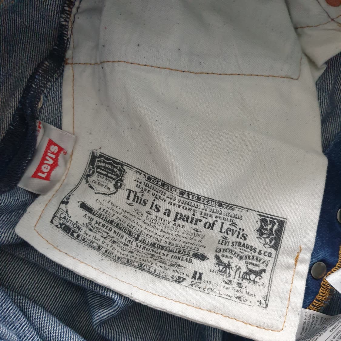 LEVI'S 501 데님 팬츠 상품이미지9