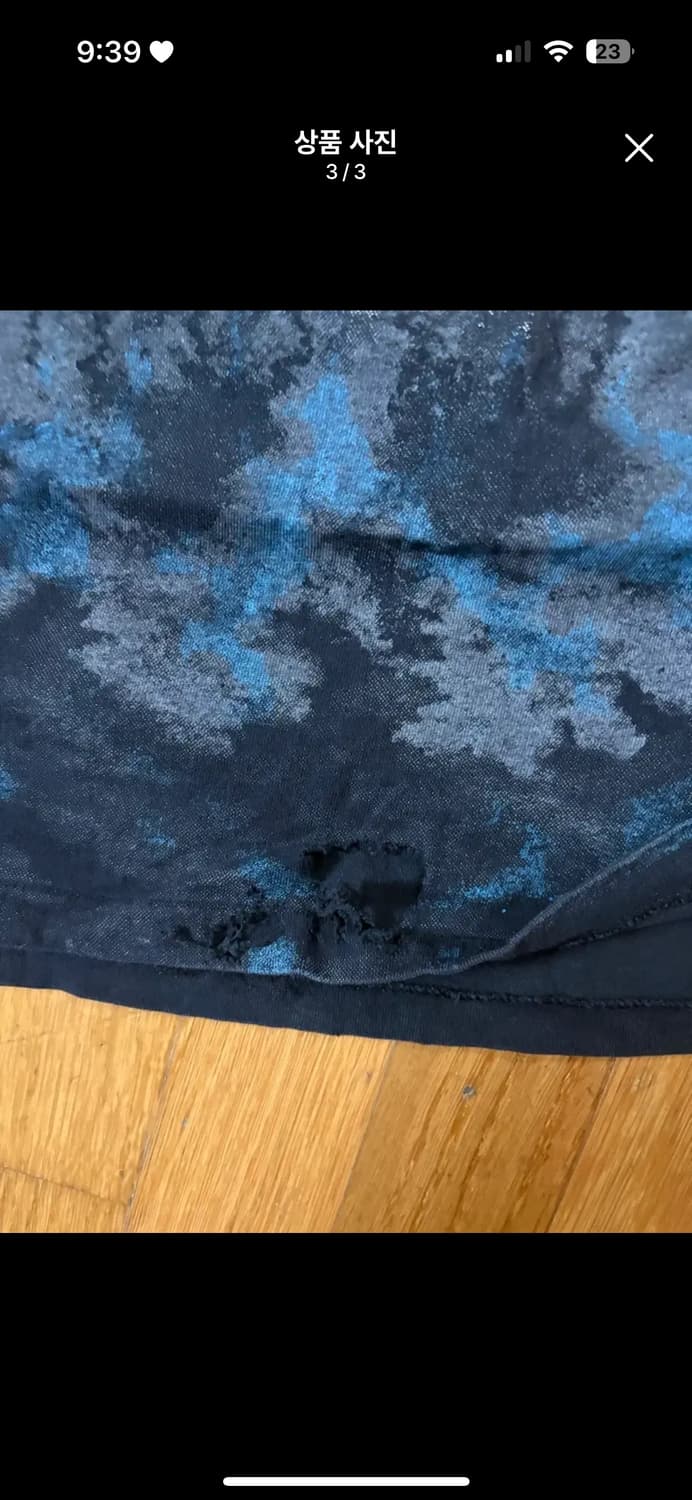 [L] 빈티지 할리 데이비슨 라이트닝 티셔츠 상품이미지3