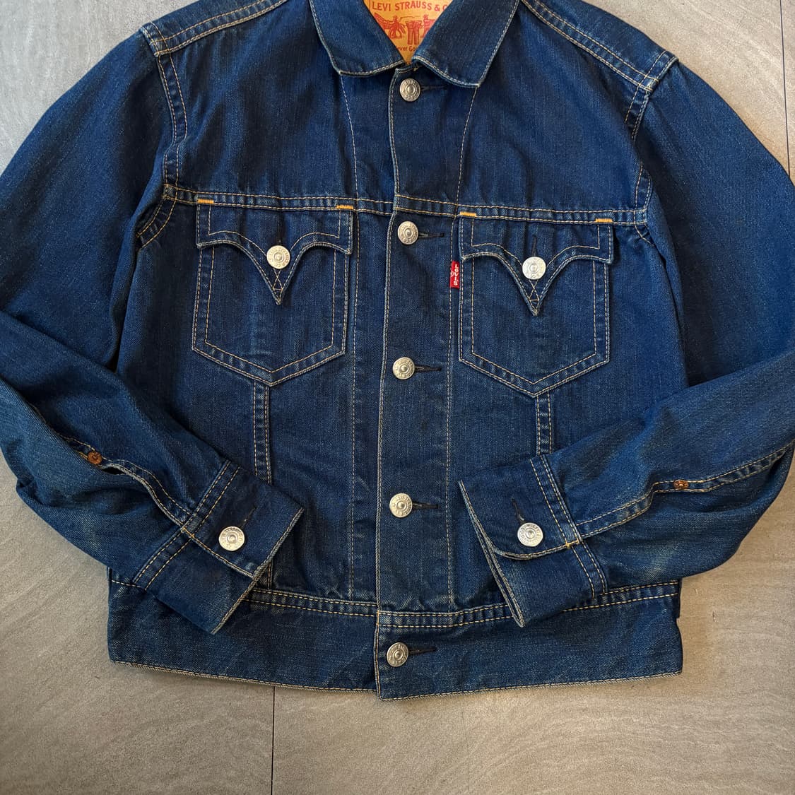 리바이스 정품 데님 타입 1 자켓 상품이미지4