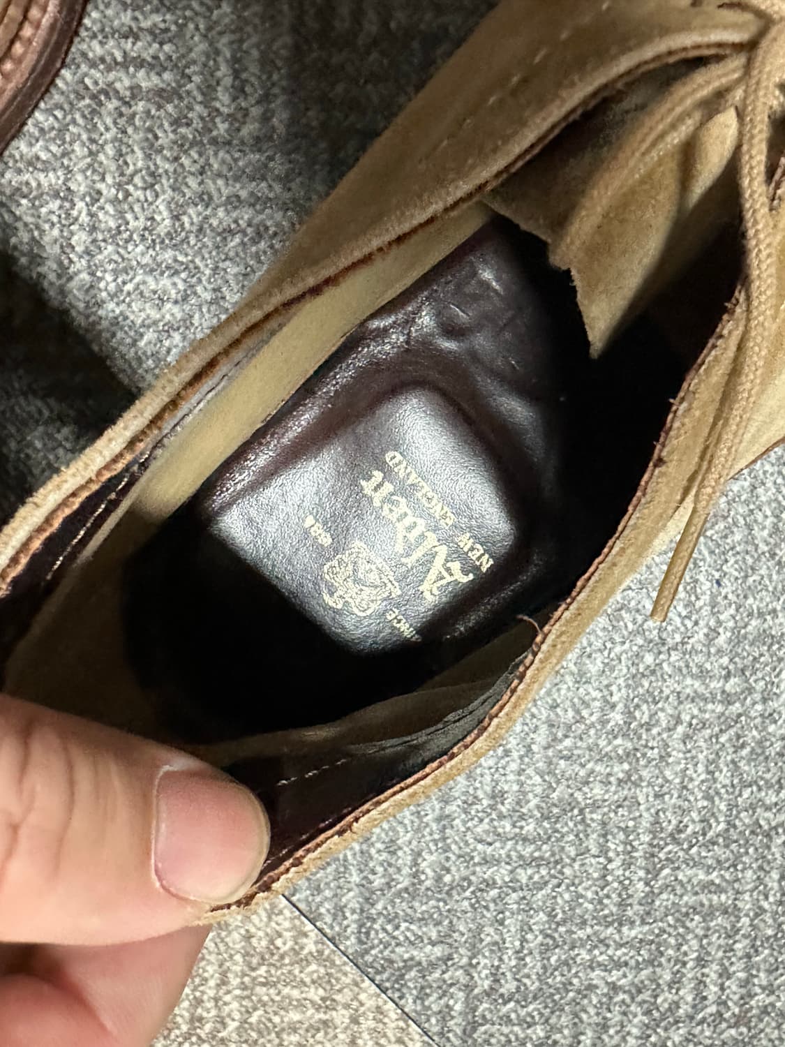 알든 1494 언라인드 처카 부츠 alden 상품이미지2