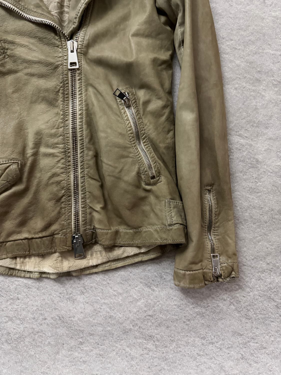 조르지오 브라토 램스킨 라이더 자켓 상품이미지5