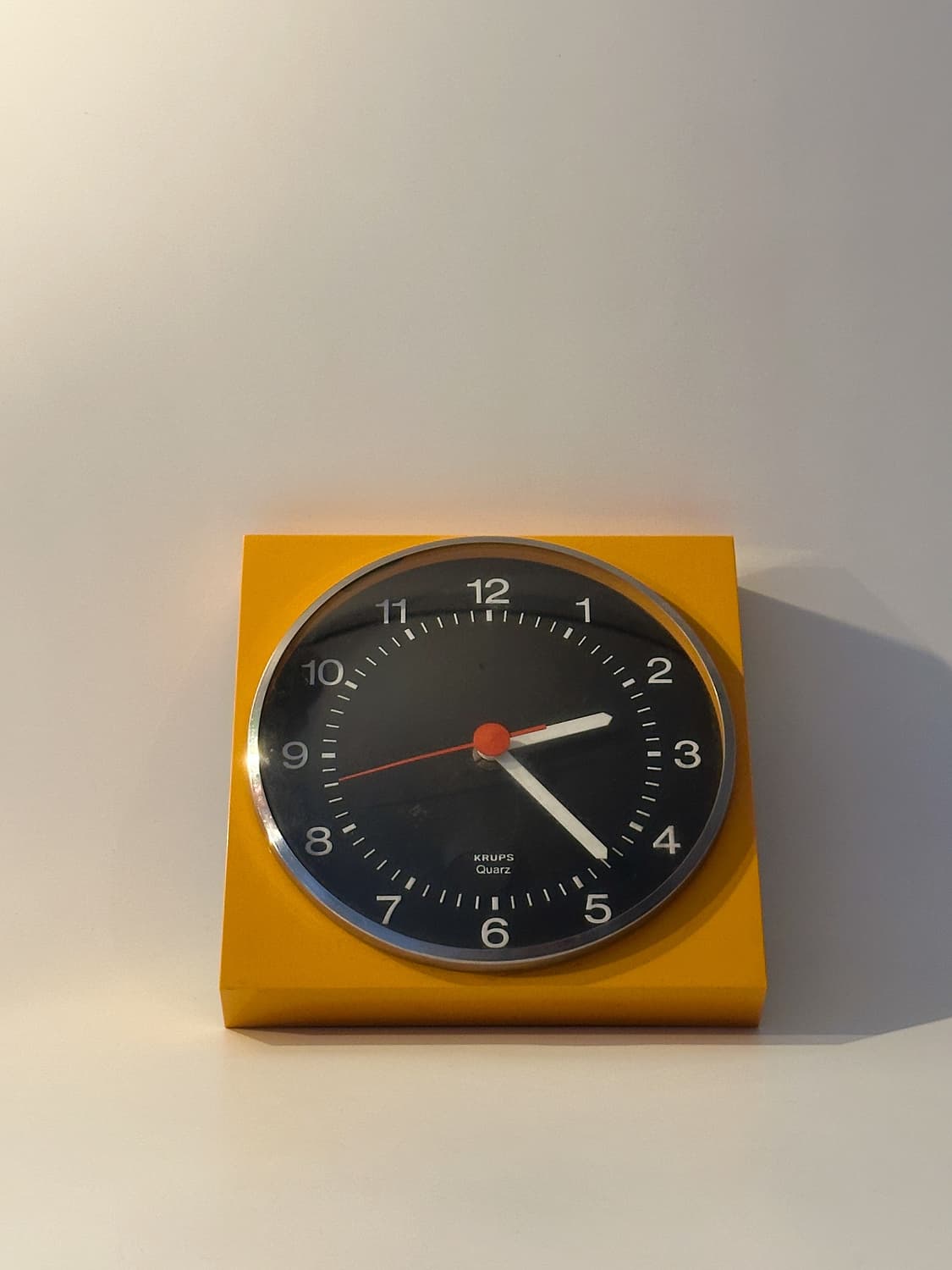 70’s 독일 Krups 벽 시계 월 클락 미드센츄리 빈티지 상품이미지1