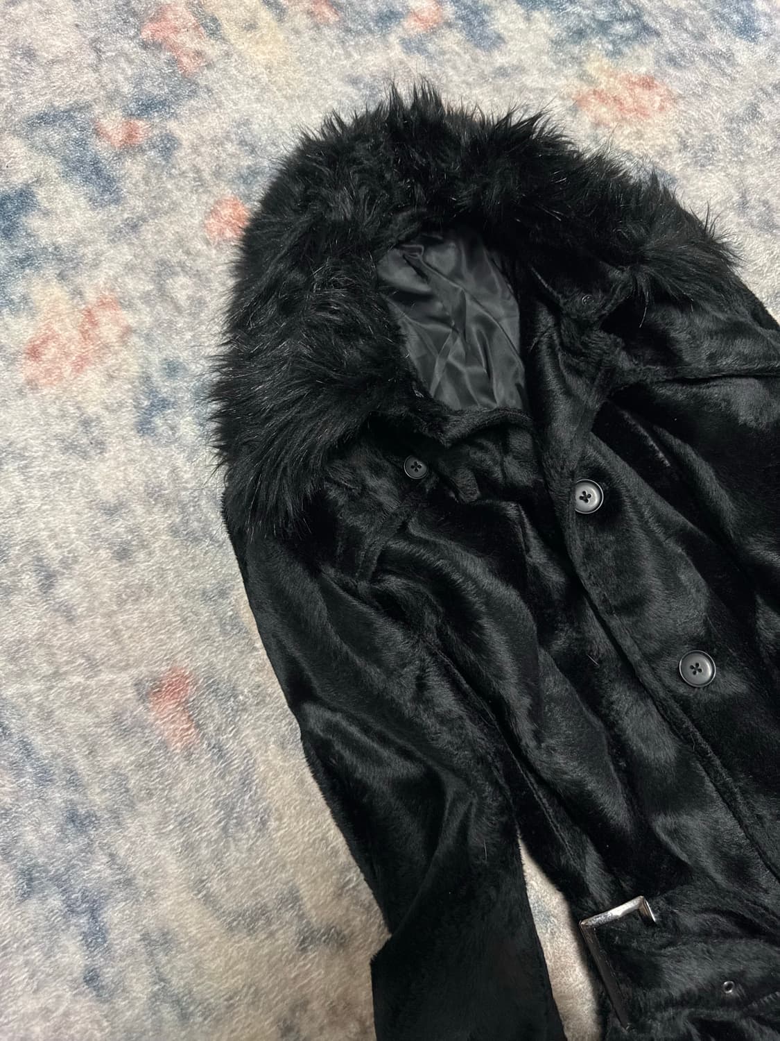 Semantic design vkei dark trimming fur j 상품이미지3