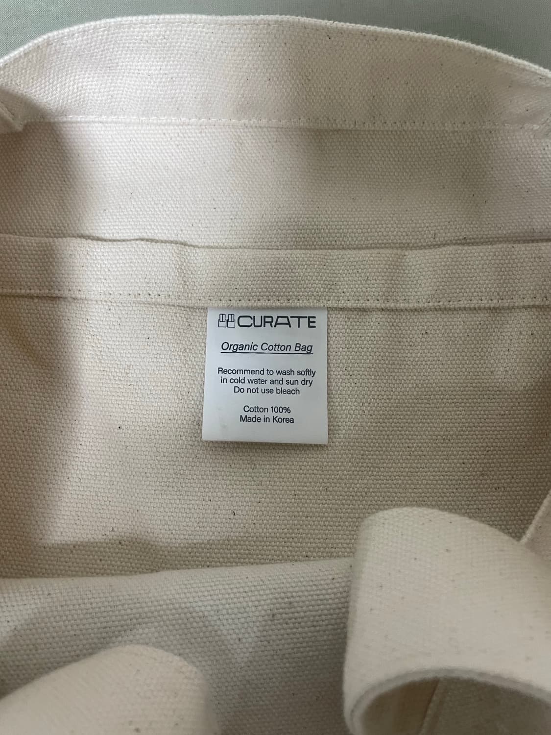 88curate 88ONCANVAS 'ORGANIC COTTON BAG 상품이미지3