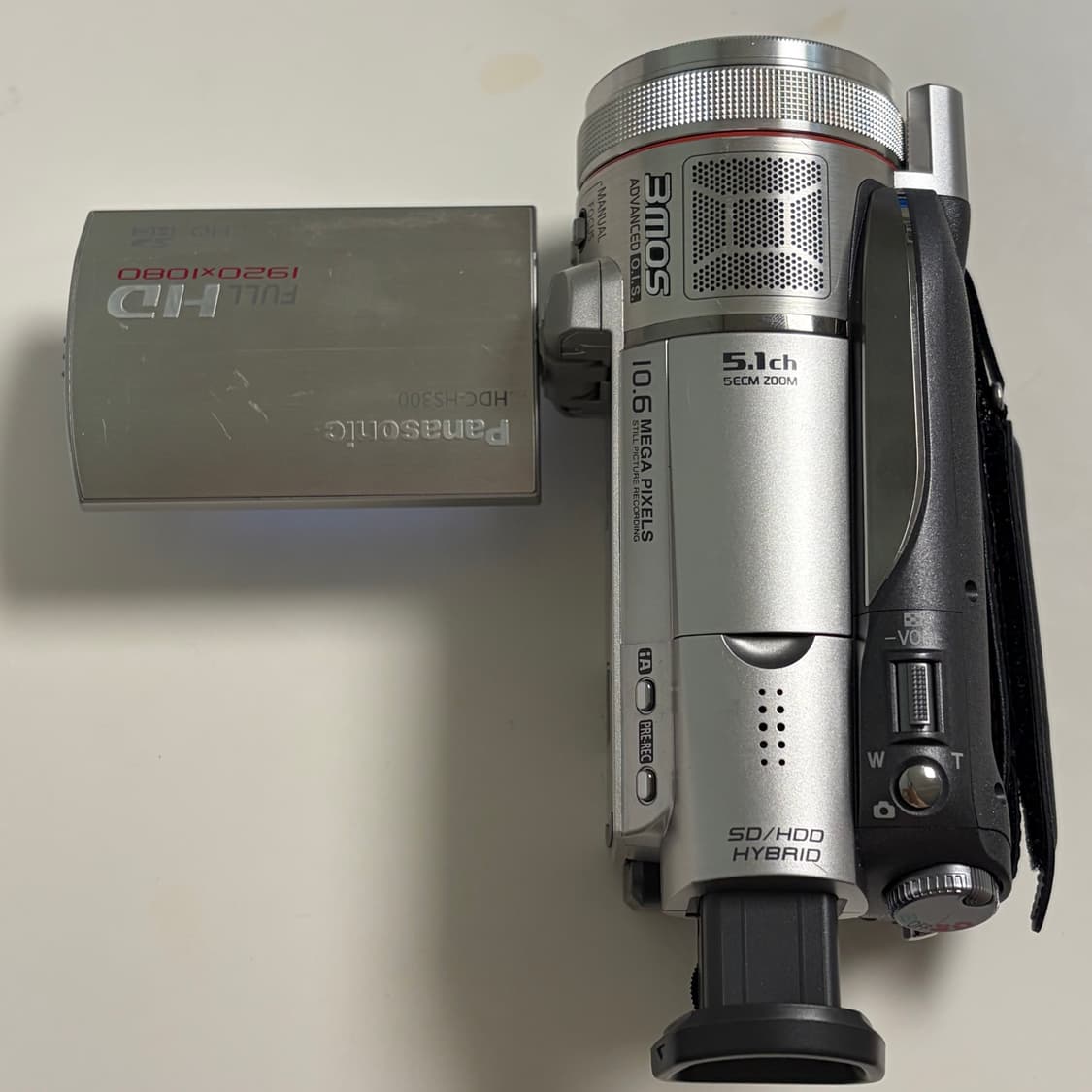 파나소닉x라이카 HDC-HS300 실버 빈티지 캠코더 상품이미지4