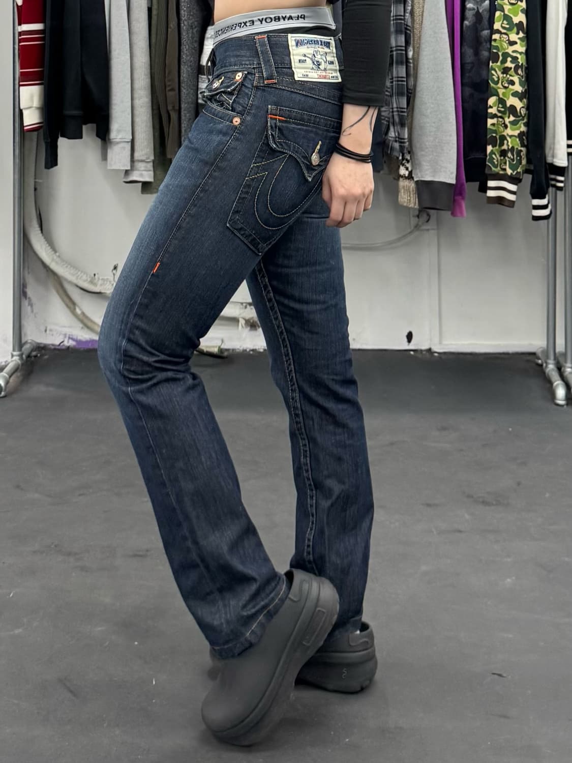 트루릴리전 스트레이트 데님팬츠 상품이미지1