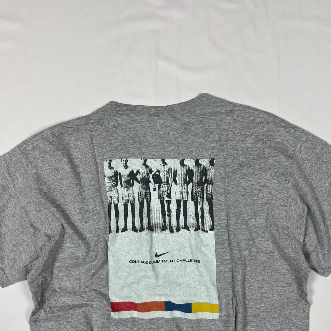 90‘s 나이키 nike 컬리지 코밋먼트 반팔티 상품이미지5