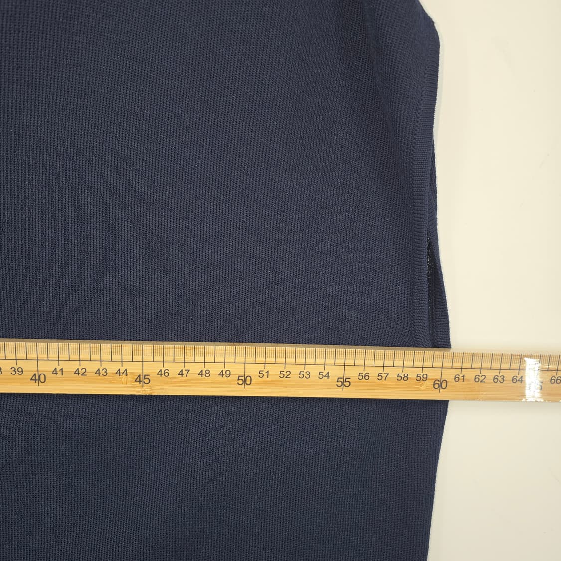 ZIO SONGZIO 썸머 니트 슬리브리스 원피스 네이비 88 상품이미지6