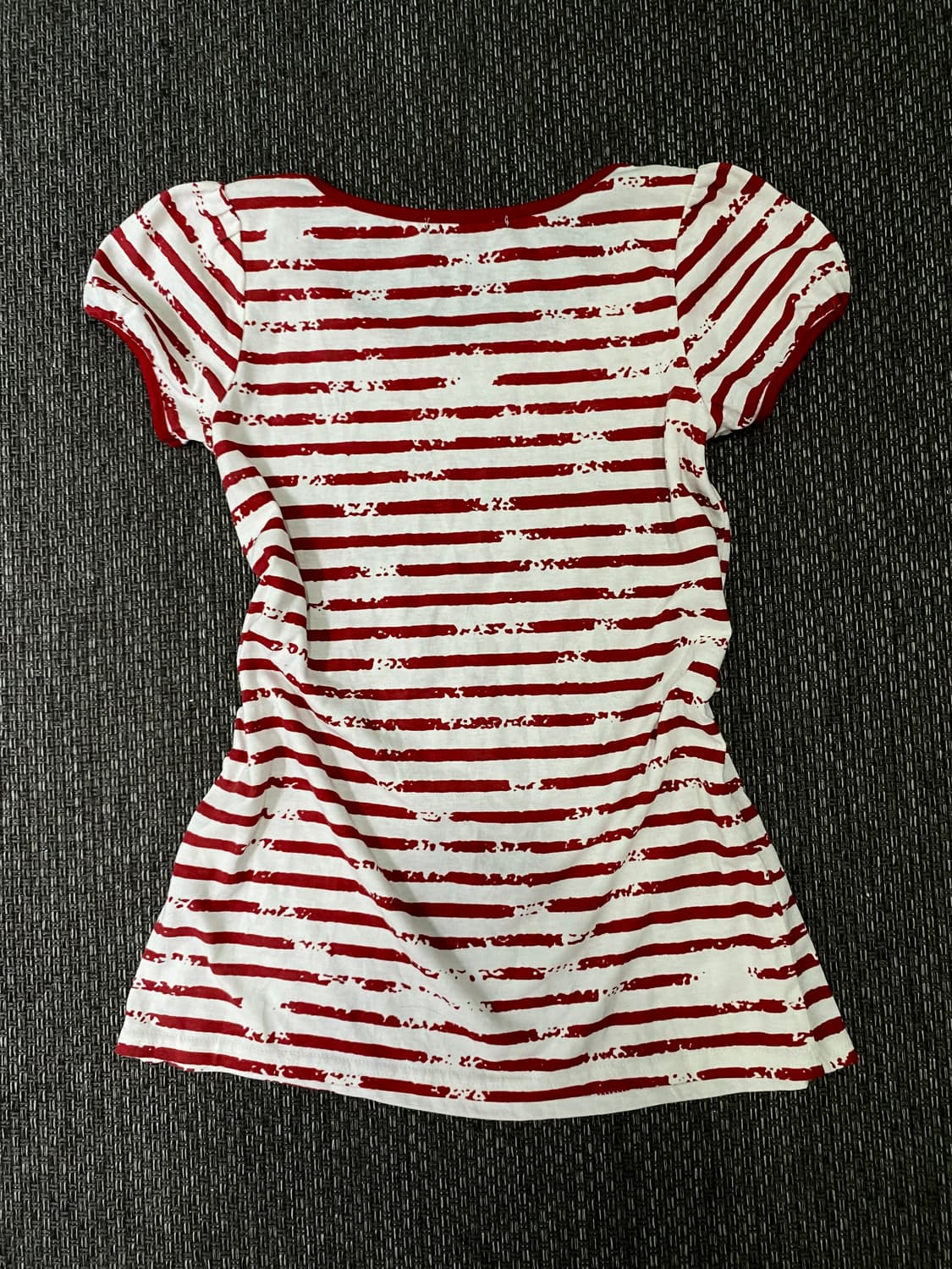 Kitsch&Y2K Red Stripe Tee 상품이미지10