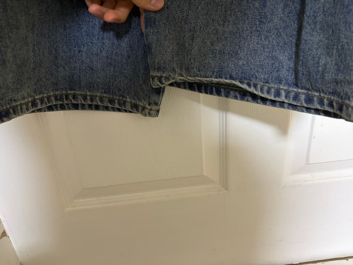 DNSR 파라슈트 와이드 데님 XL 상품이미지4