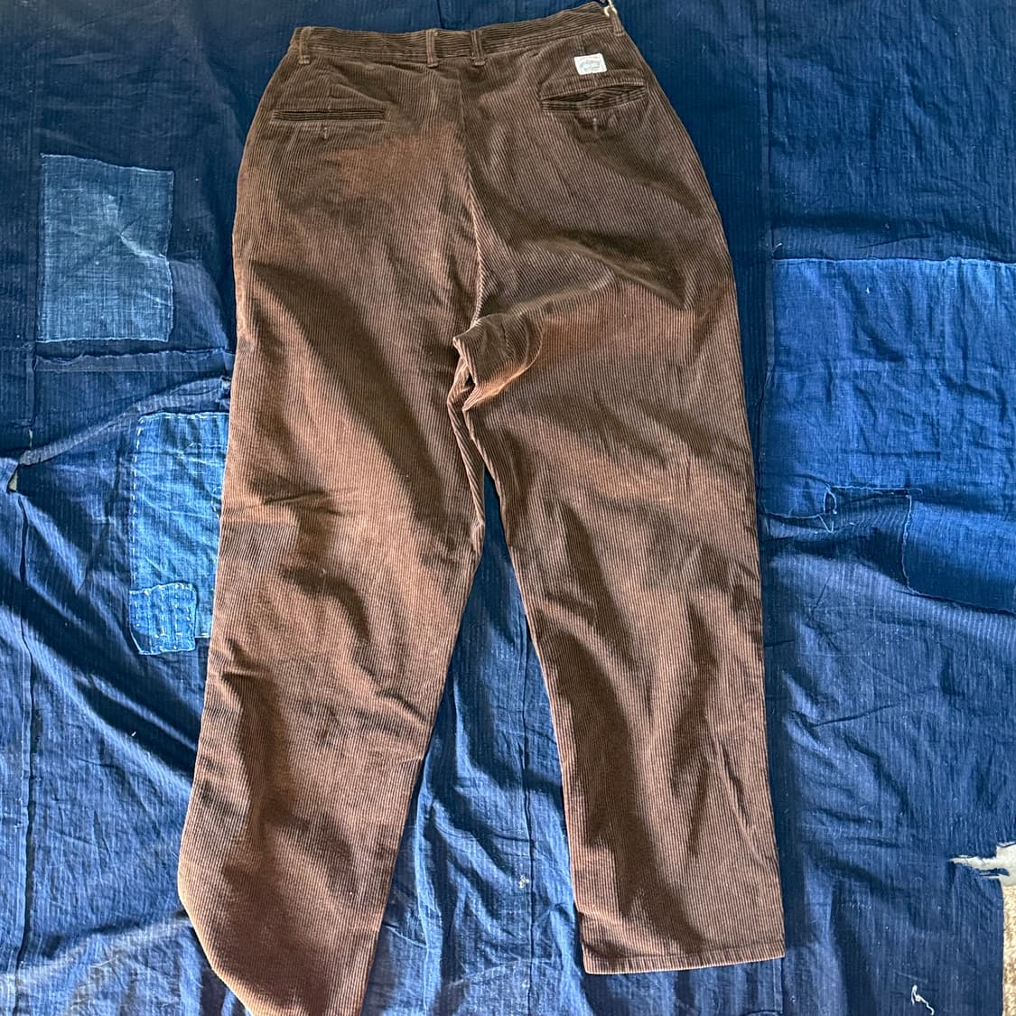 90‘s 폴로 랄프로렌 투턱 코듀로이 팬츠 34 상품이미지5