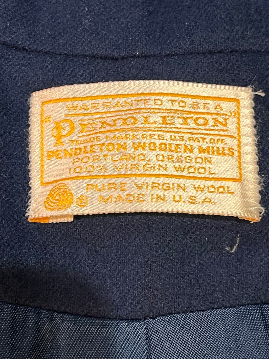 80-90년대 펜들턴 금장 울 블레이저 (미국제) 상품이미지3