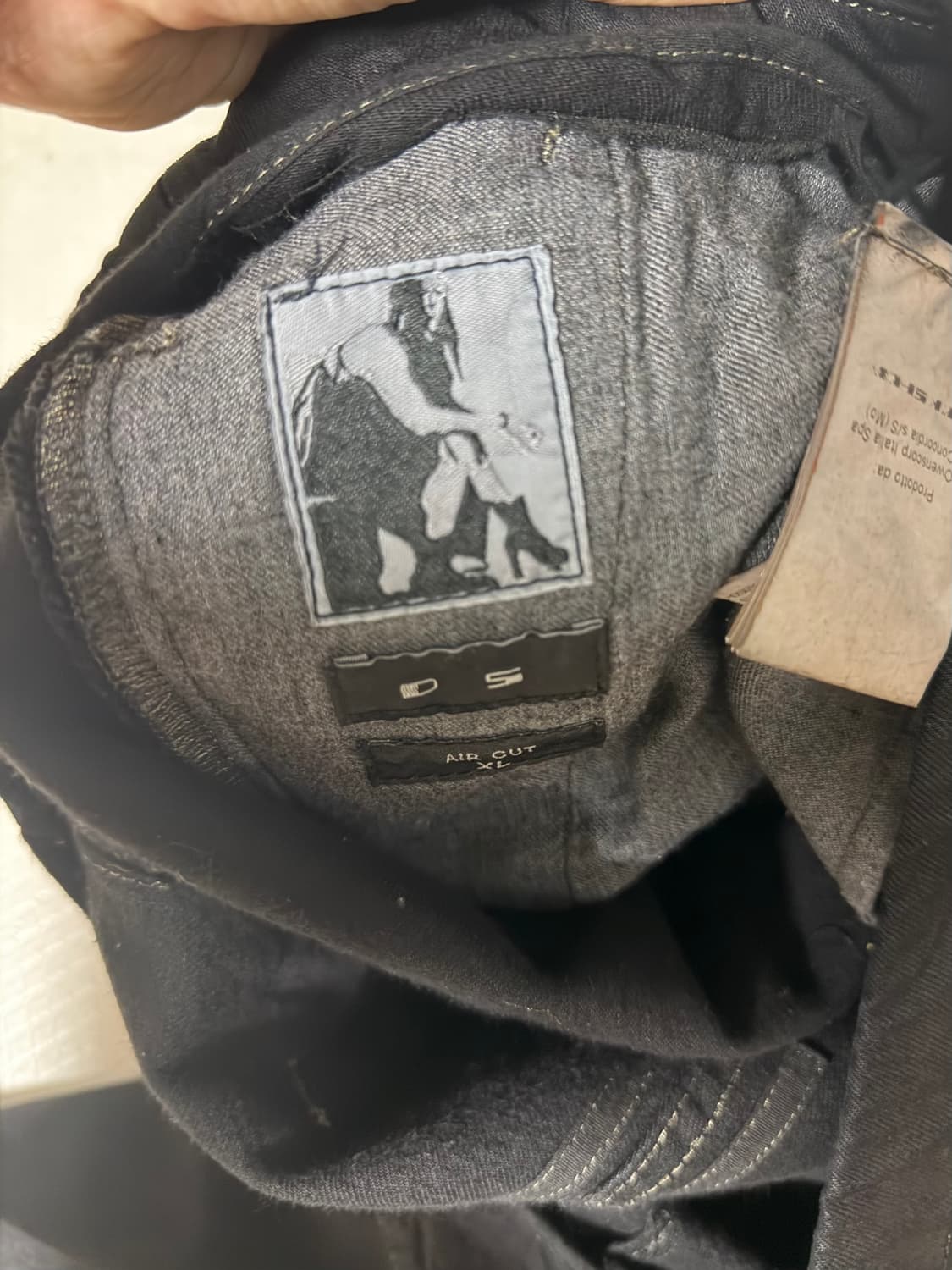 릭오웬스 에어컷 데님 팬츠 xl 상품이미지4