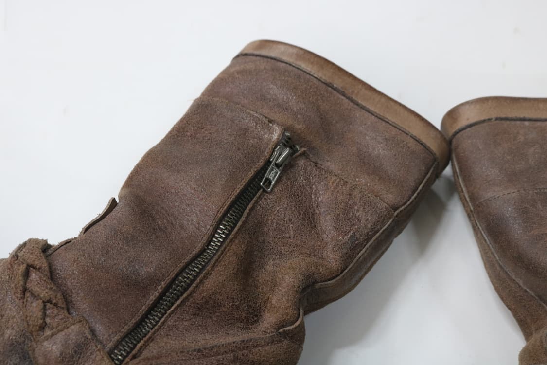 훕데두 그런지 레더 부츠 상품이미지7