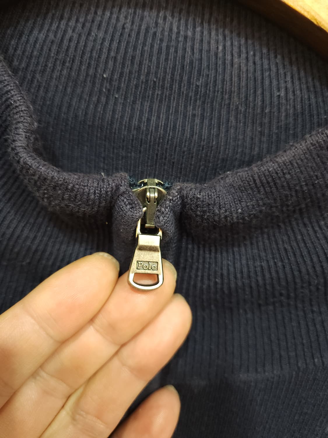 폴로 랄프로렌 00s 스판 코튼 집업자켓 상품이미지4