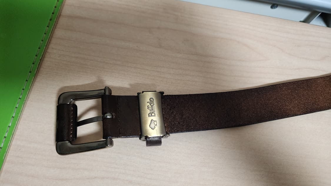 버팔로(Buffalo) 통가죽 벨트 상품이미지6