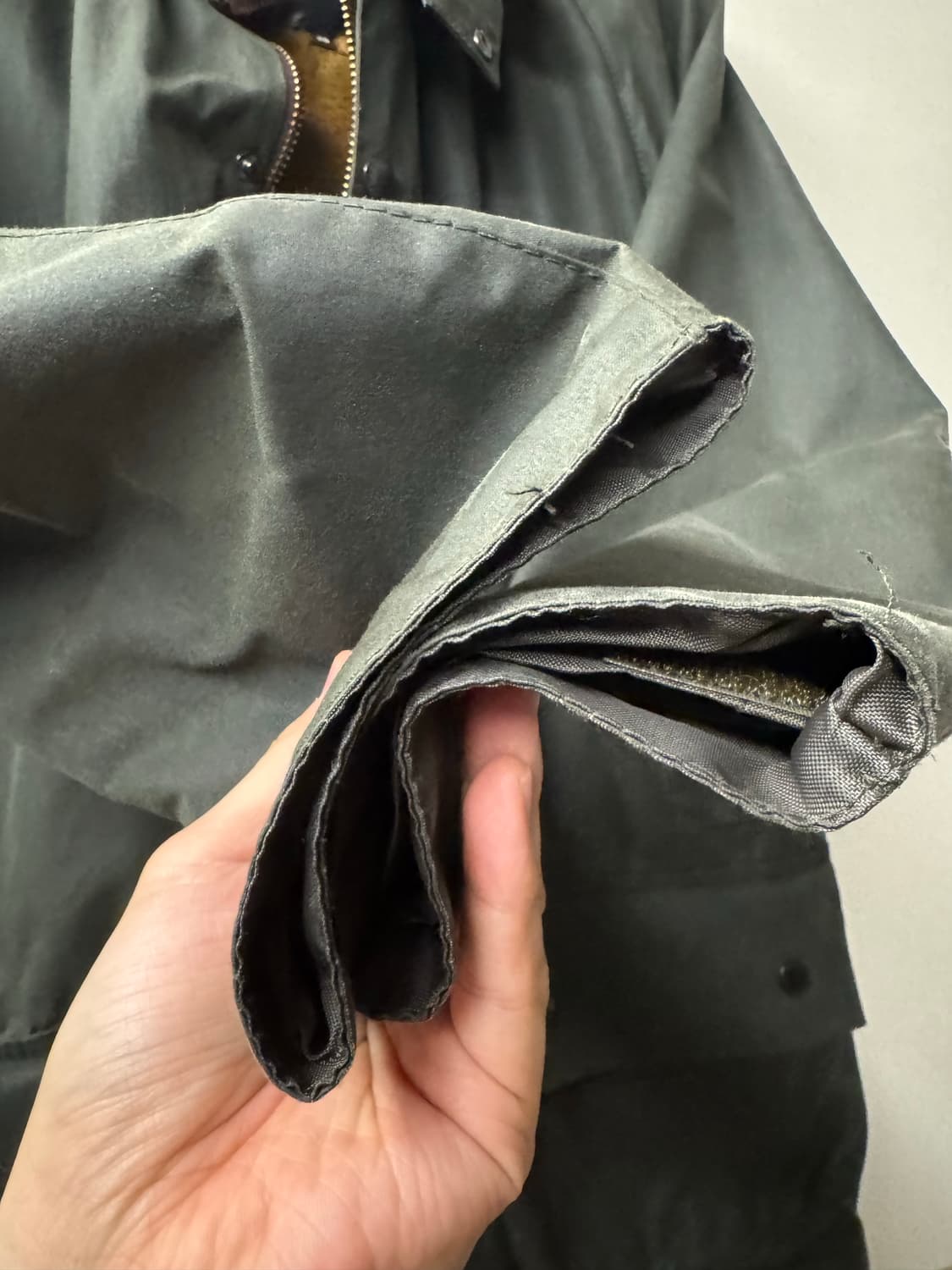 바버 뷰포트 왁스 자켓 올리브 38 상품이미지5