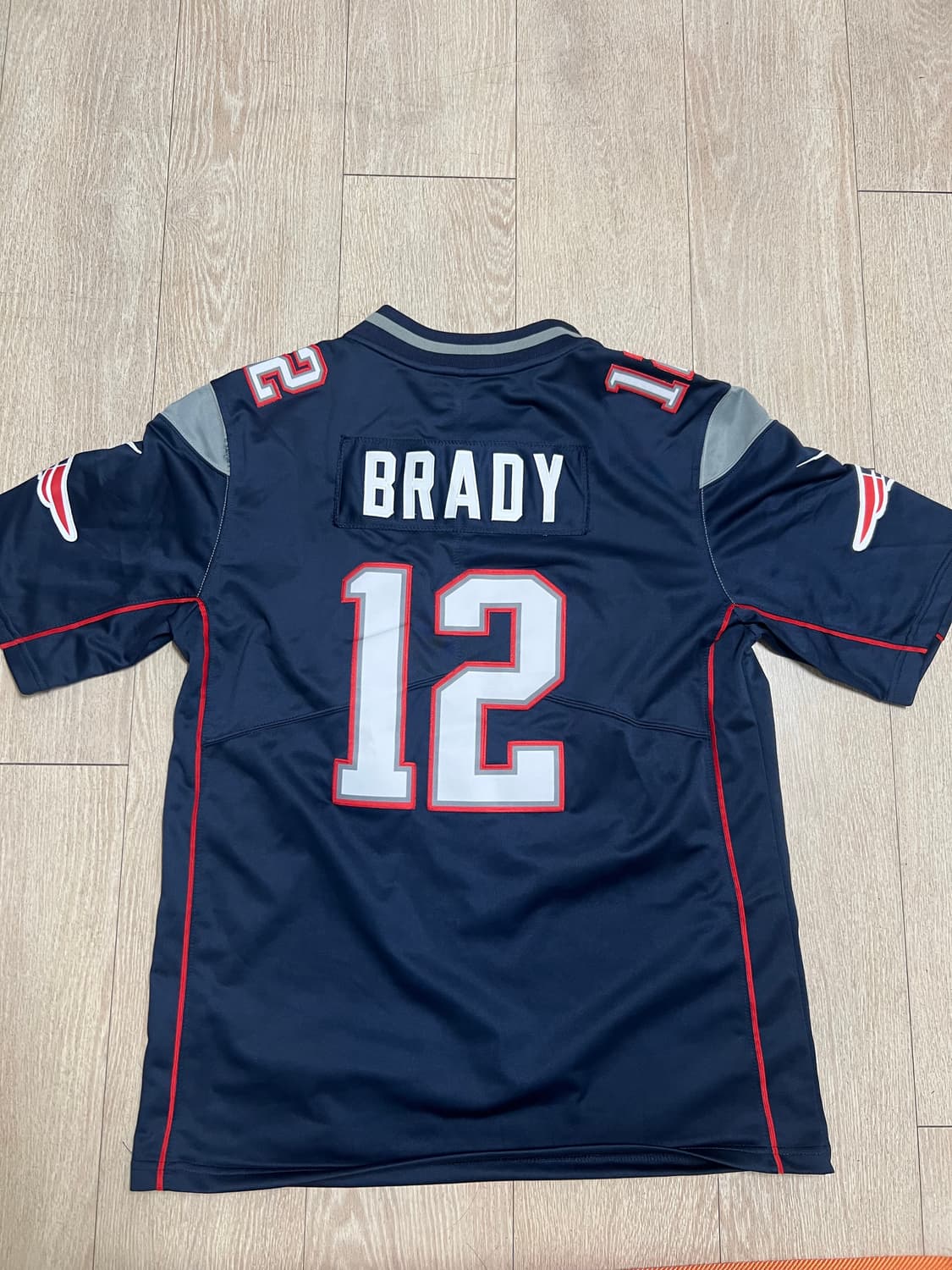 나이키 뉴잉글랜드 패트리어츠 12번 미식축구 톰브래디 M 상품이미지4