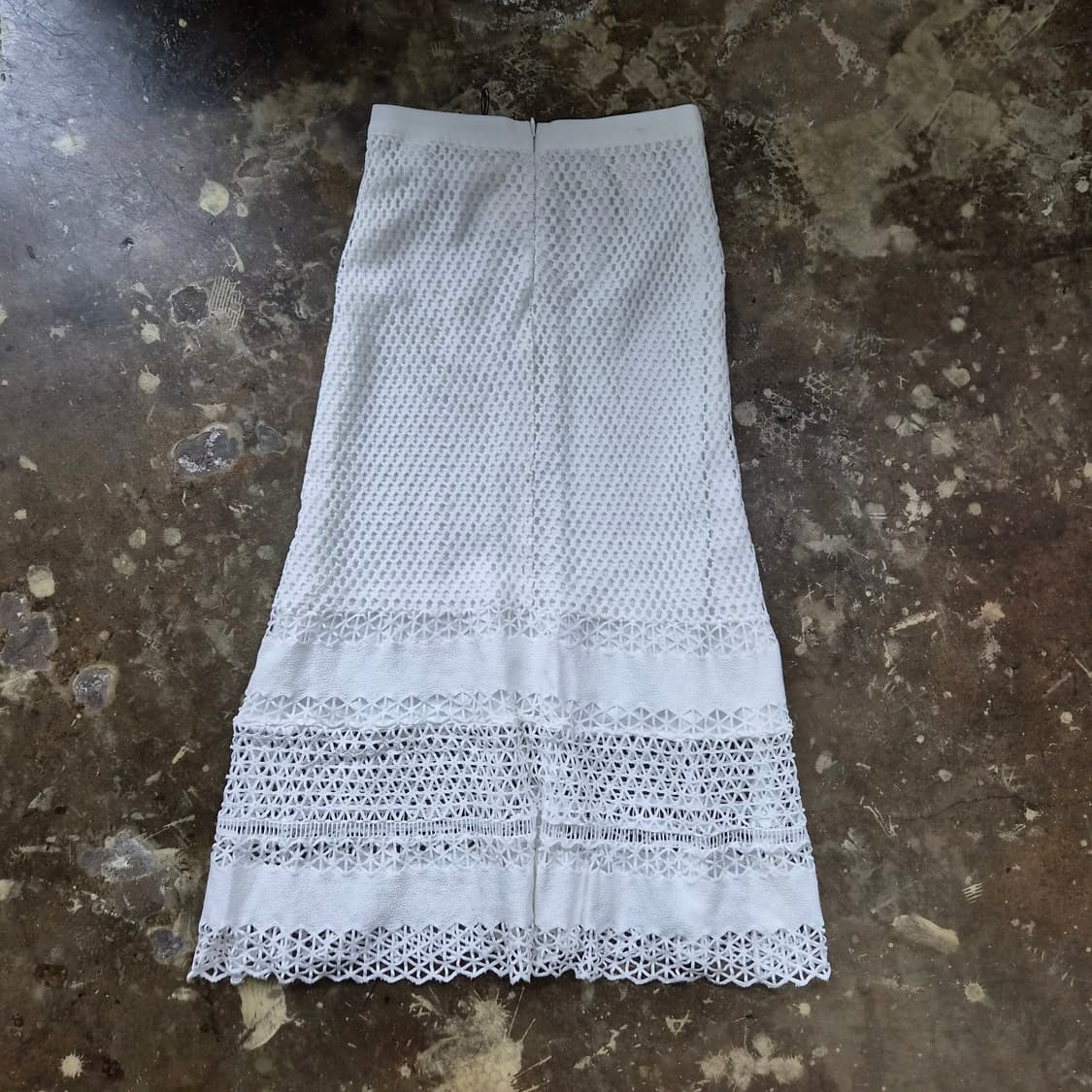 64) 새제품 한섬 래트 바이티 레이스 스커트 상품이미지4