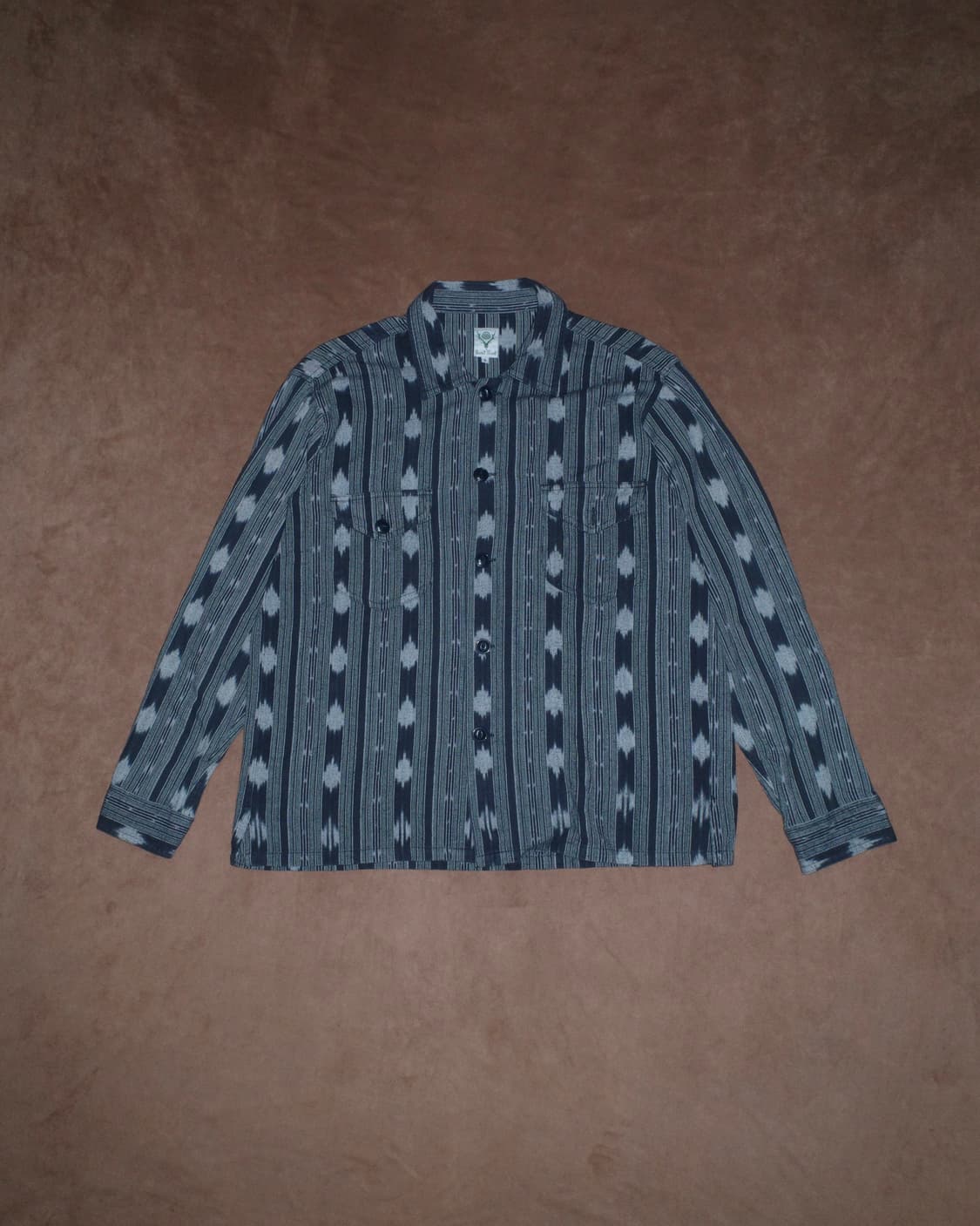 남이서팔 스모키패턴 코튼 셔츠 상품이미지1