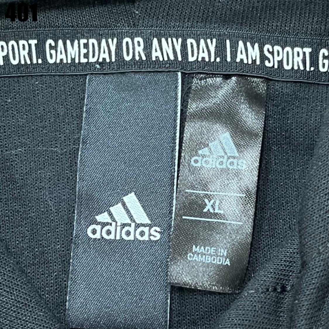 아디다스 블랙 후드티 상품이미지2