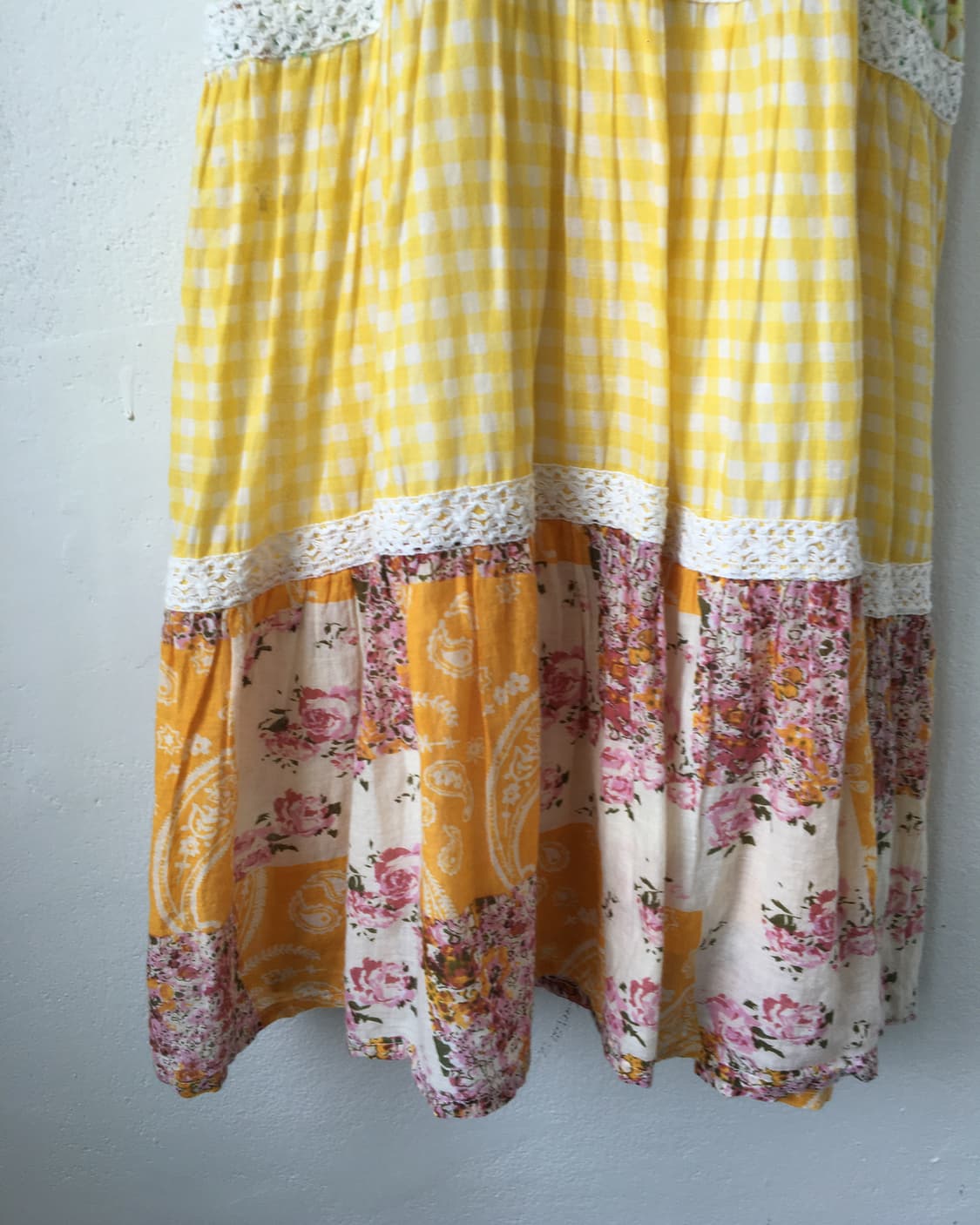 Patch work layer sleeveless onepiece 상품이미지4