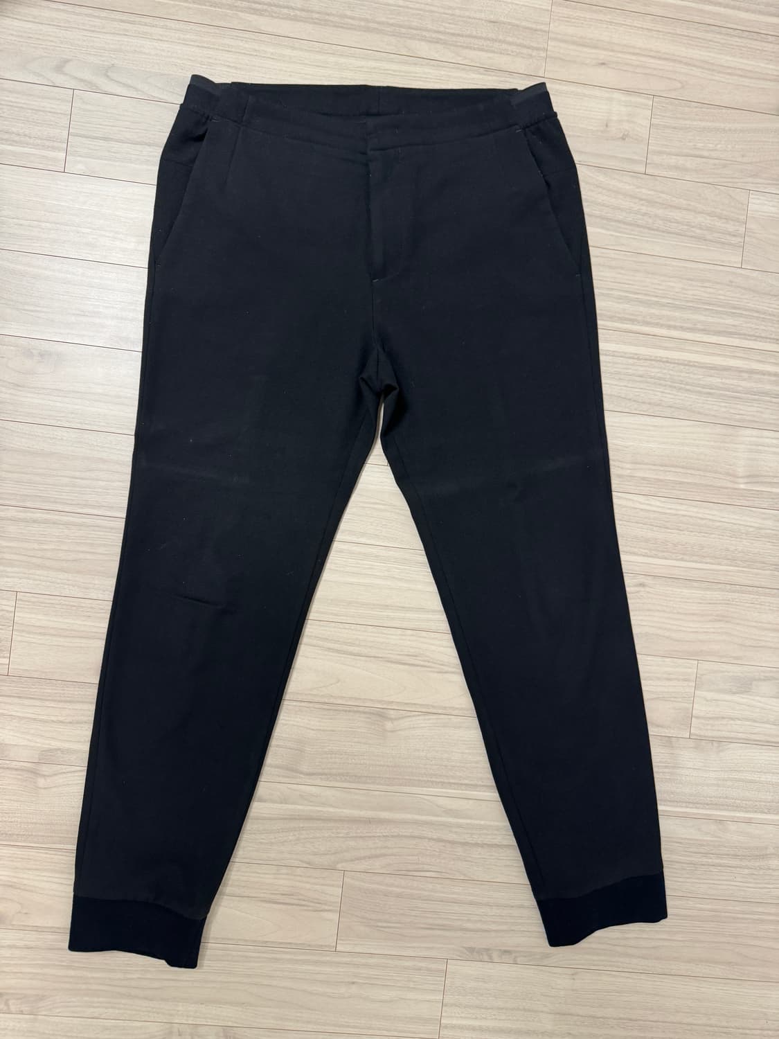 타임옴므 블랙 조거 팬츠 상품이미지1