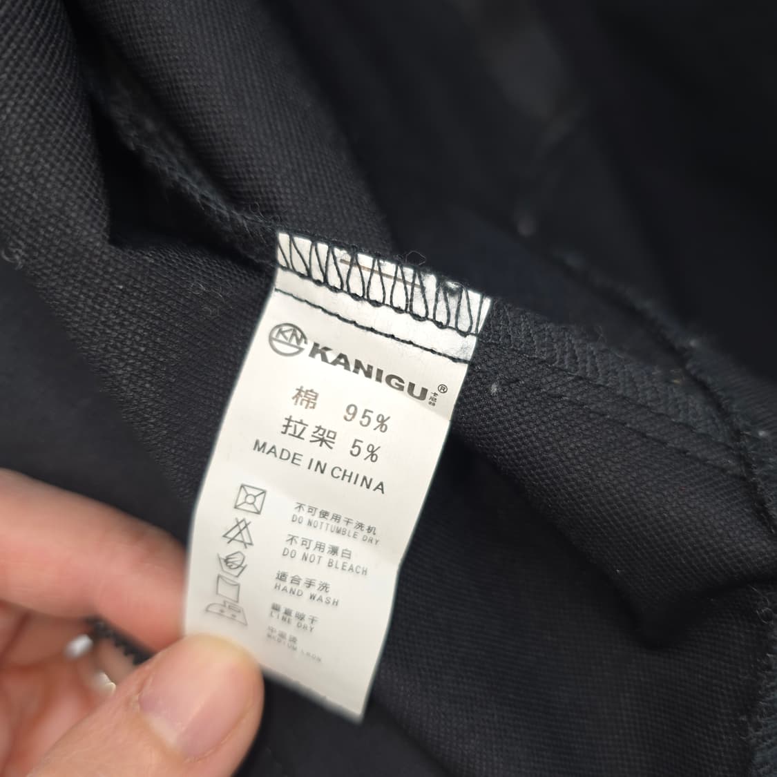 블랙 언발란스 조끼 베스트 상품이미지9