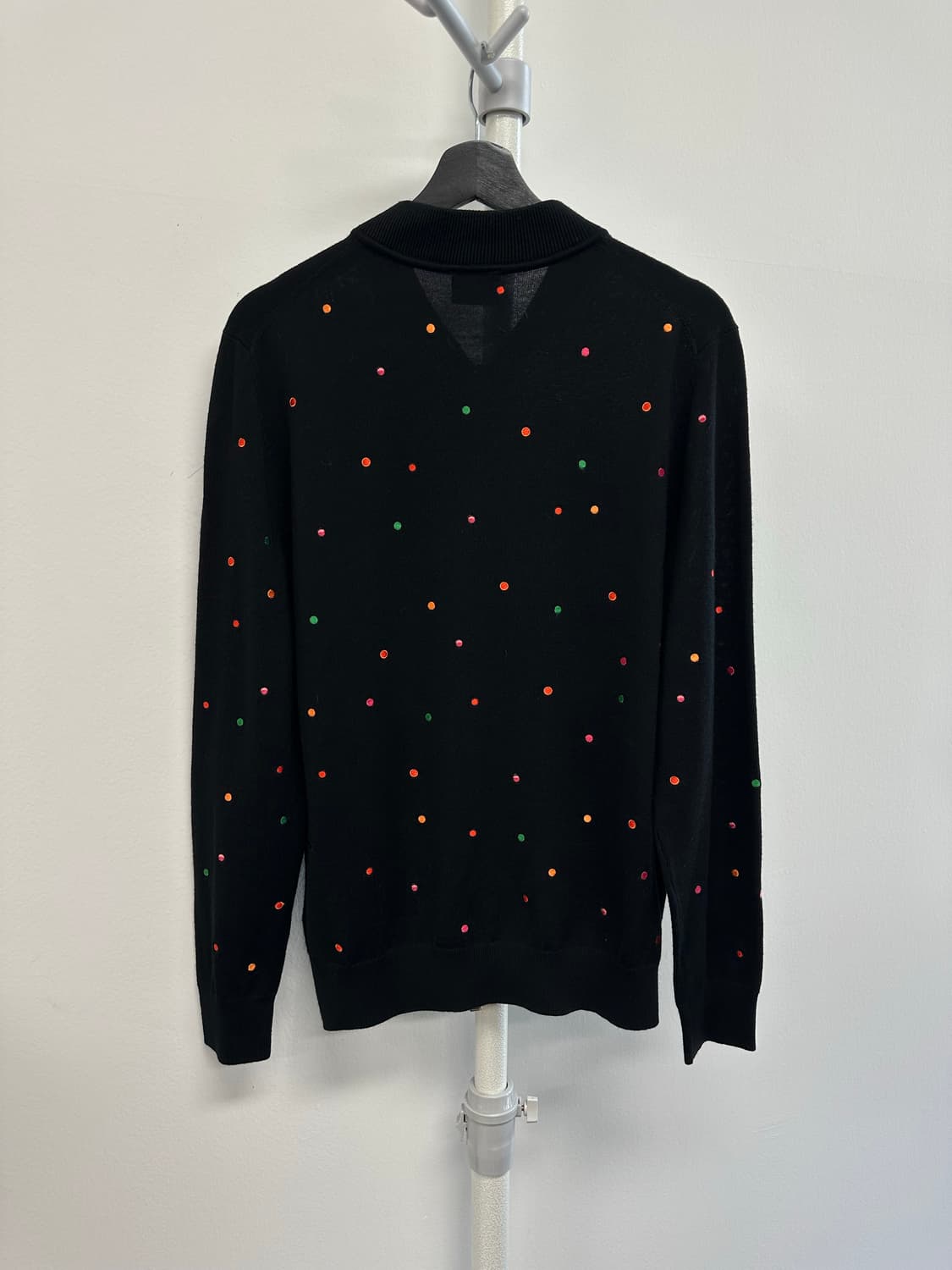 폴스미스 폴카 도트 자수 니트 집업 상품이미지7