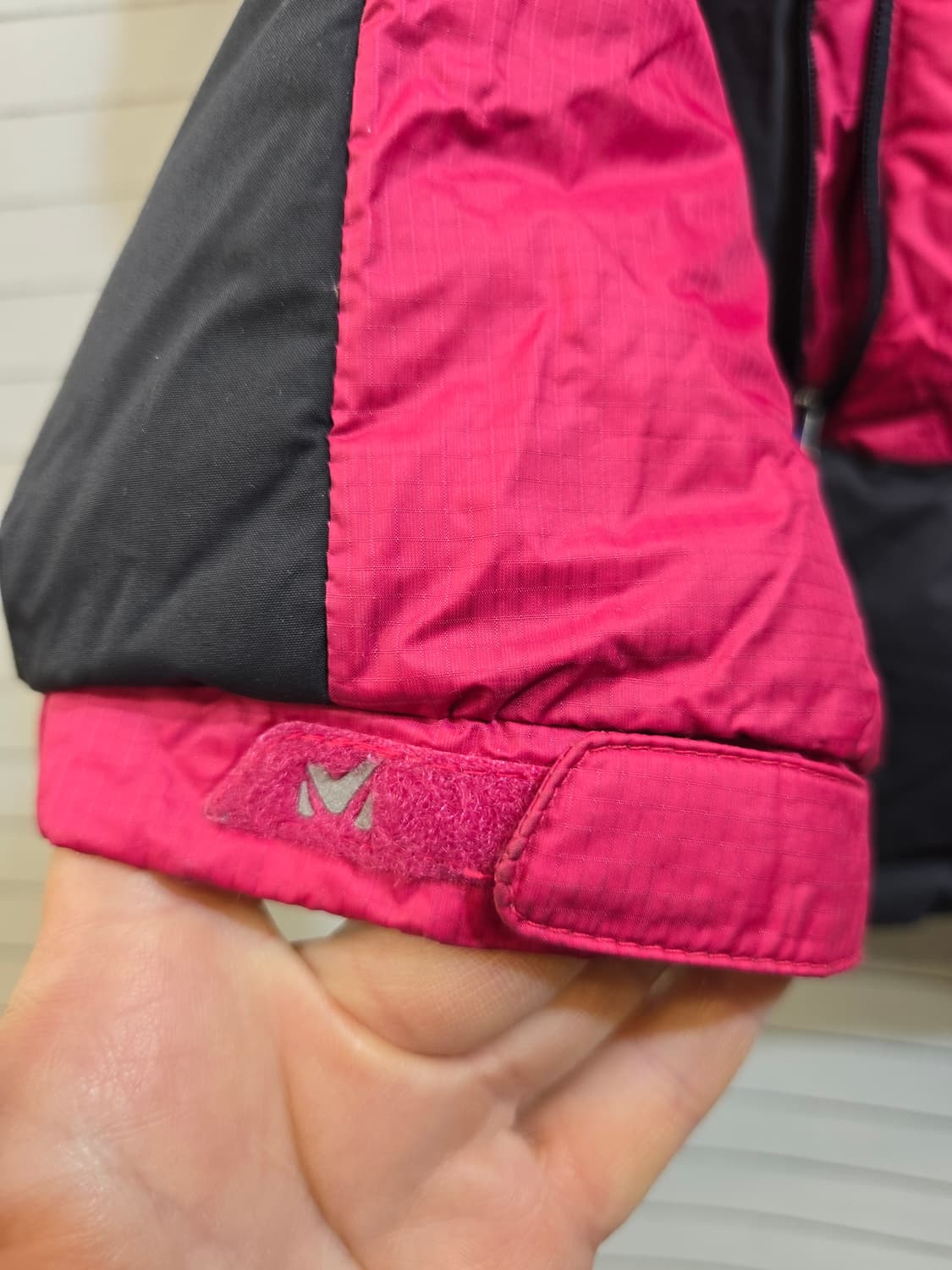 밀레 여성 패딩 95 핑크/블랙 상품이미지3