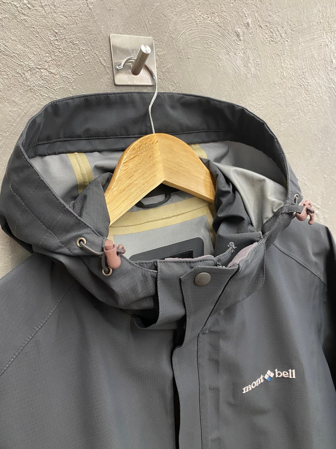 [M] Mont•Bell 몽벨 그레이 윈드브레이커 상품이미지3