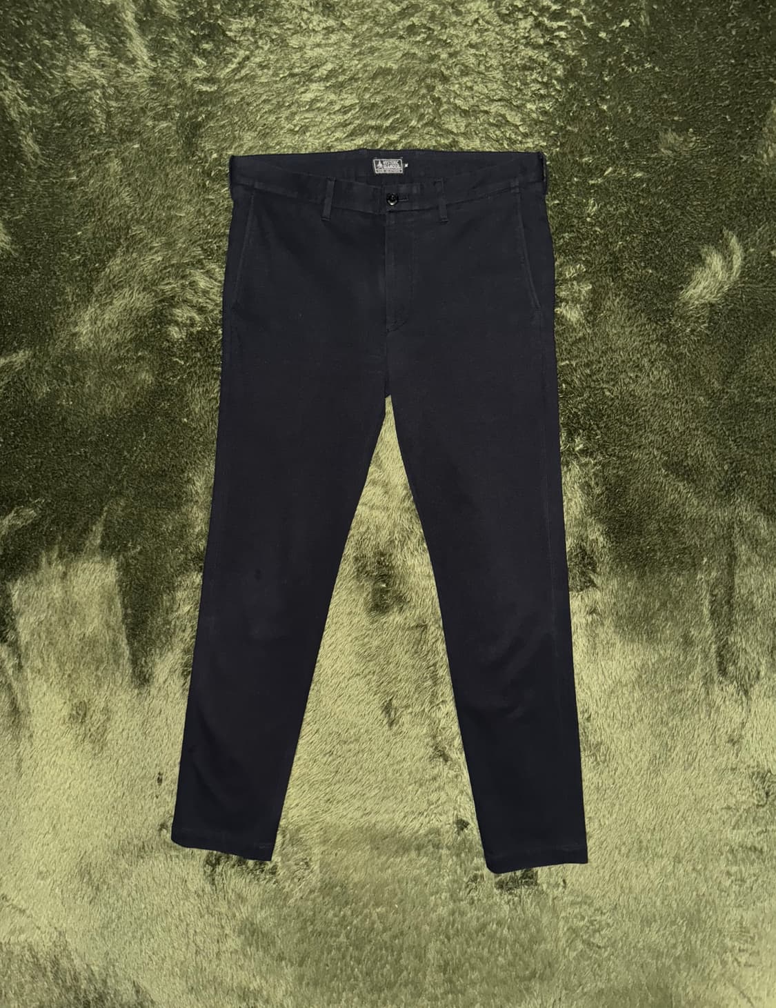 [M] 히스테릭 글래머 코튼 폴리 블렌디드 이지 팬츠 블랙 상품이미지1