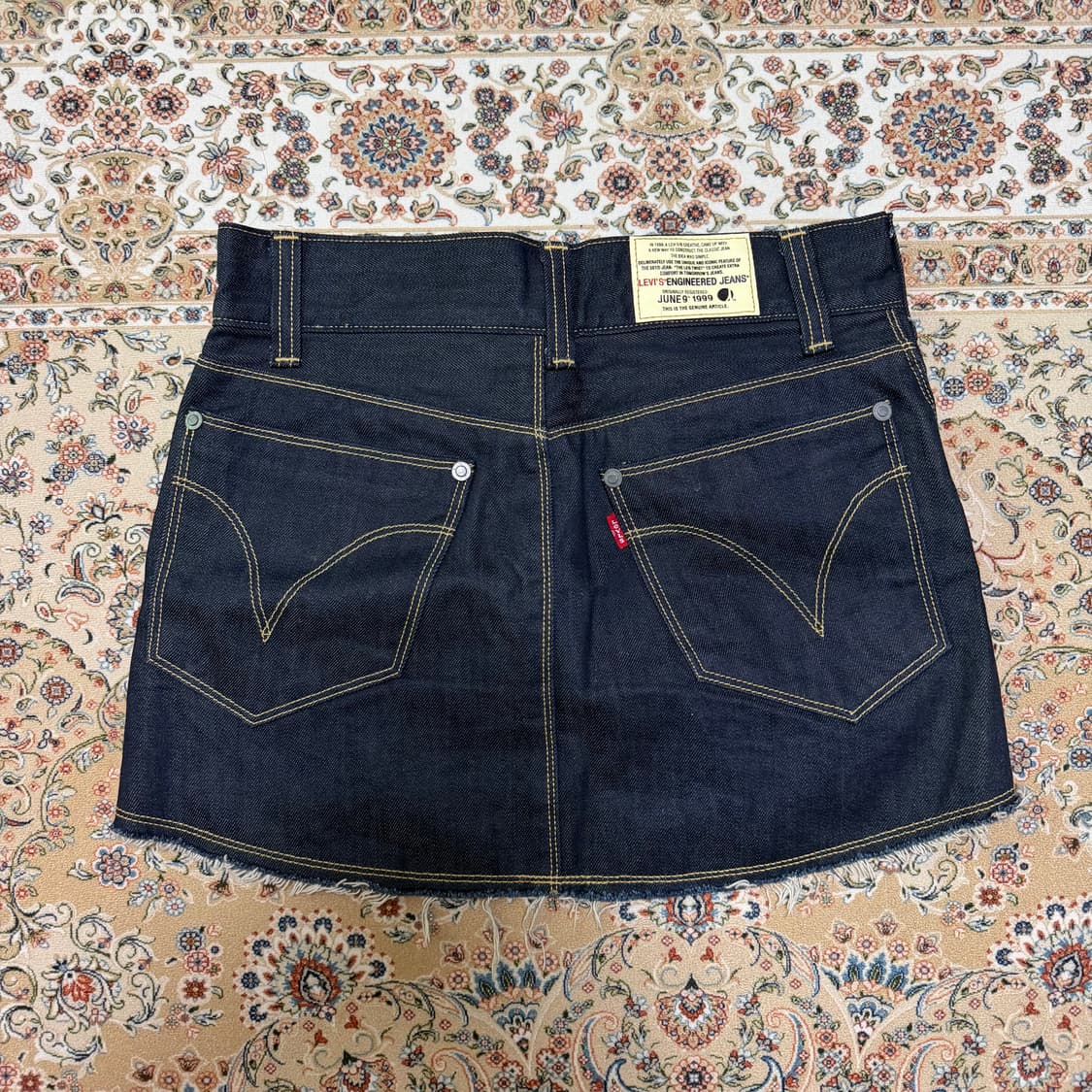 리바이스 엔지니어드 가먼츠 데님스커트 levis engineered ga 상품이미지2