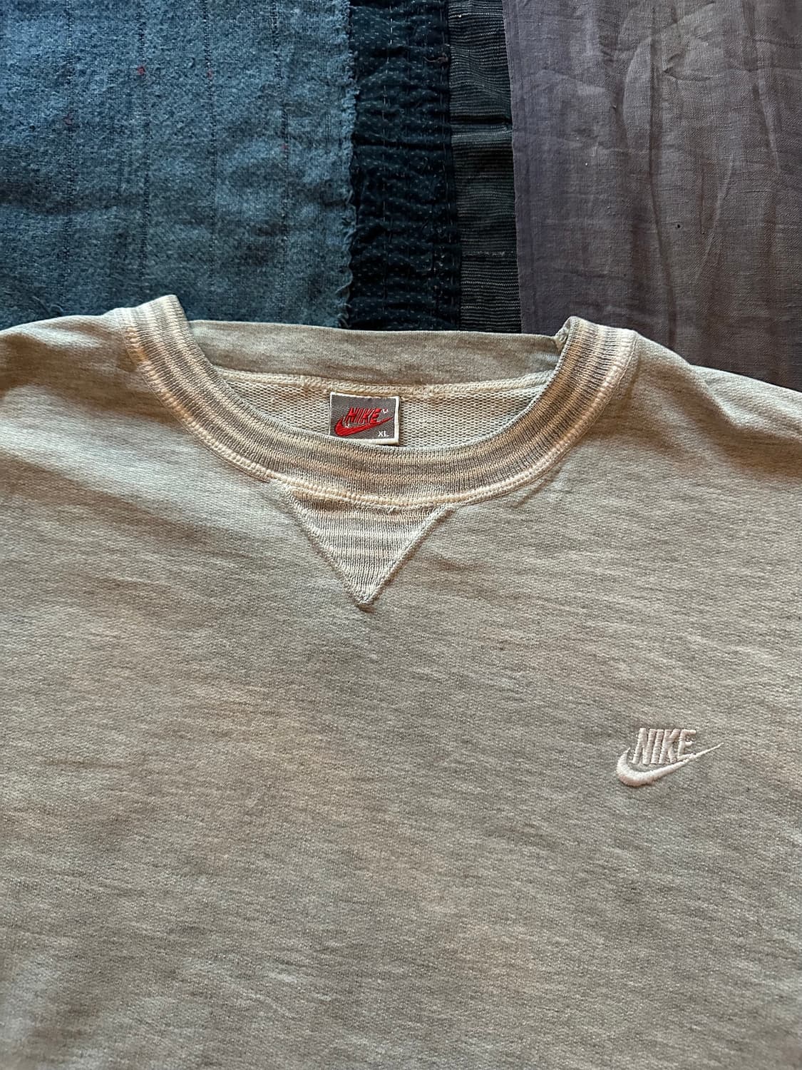 90s USA Nike Half Sweat Shirt 상품이미지4