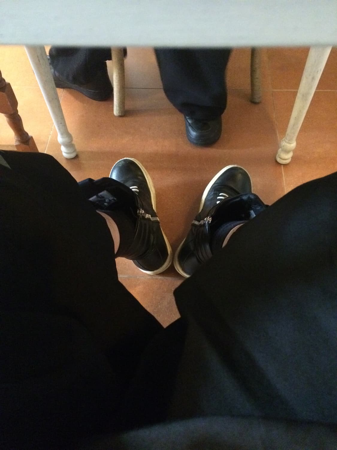 [ 41.5 ] Rick owens monochrome 검검흰 상품이미지1