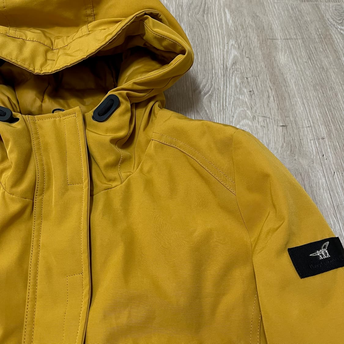 헨리코튼 골프 남성 구스다운 후드 야상 롱패딩 L/100  상품이미지3