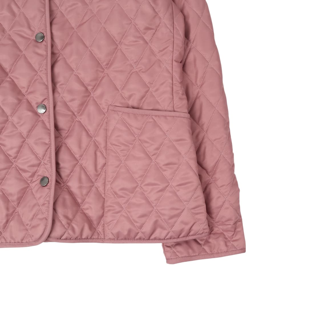 버버리 신형 라이트 핑크 퀄팅 자켓 상품이미지4