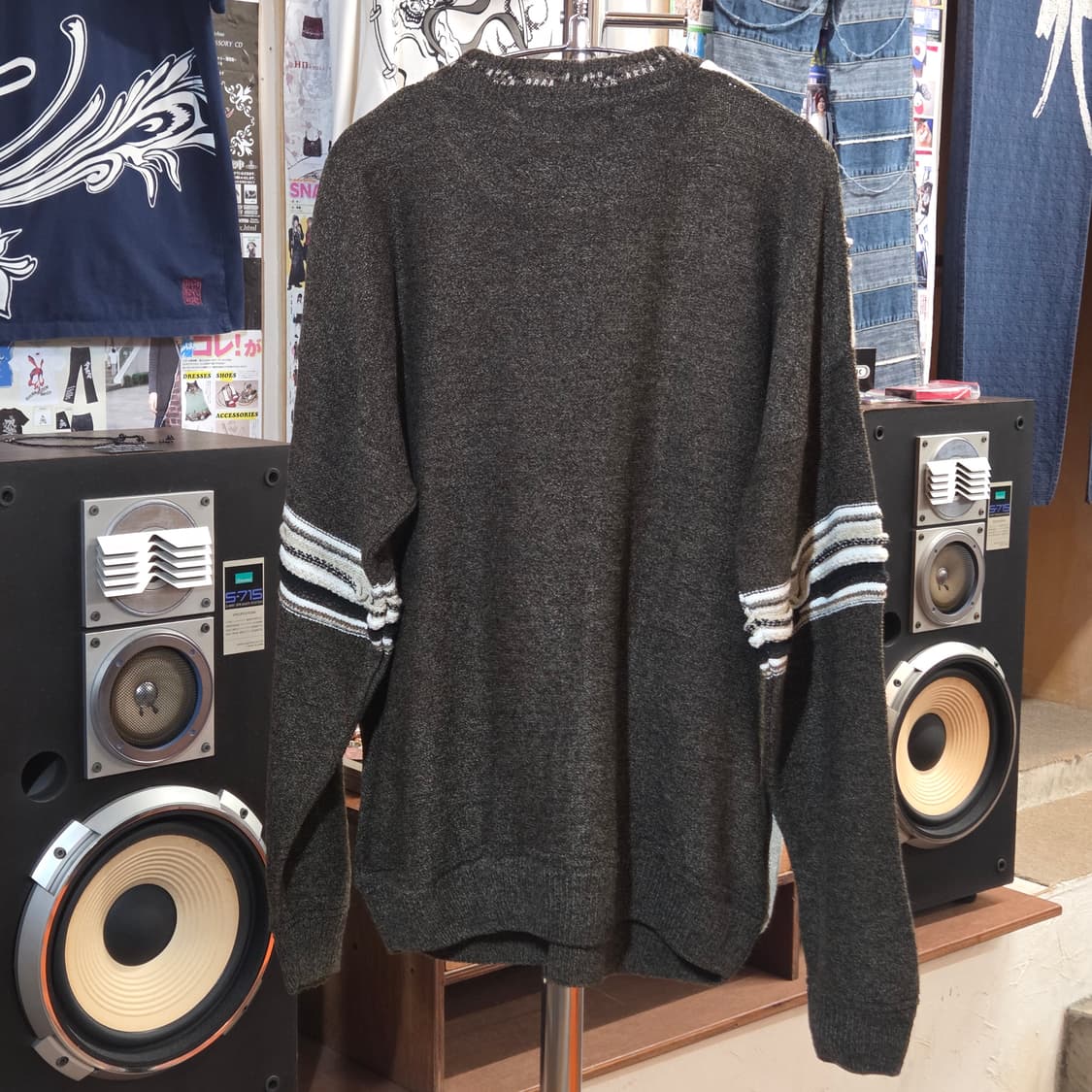 MADE IN USA 브라운 케이블 니트 상품이미지5