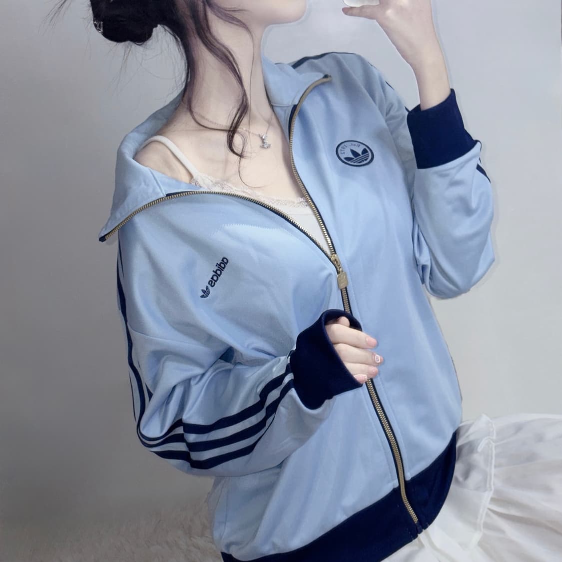 🐰아디다스 스카이블루 부들 져지🩵 상품이미지2