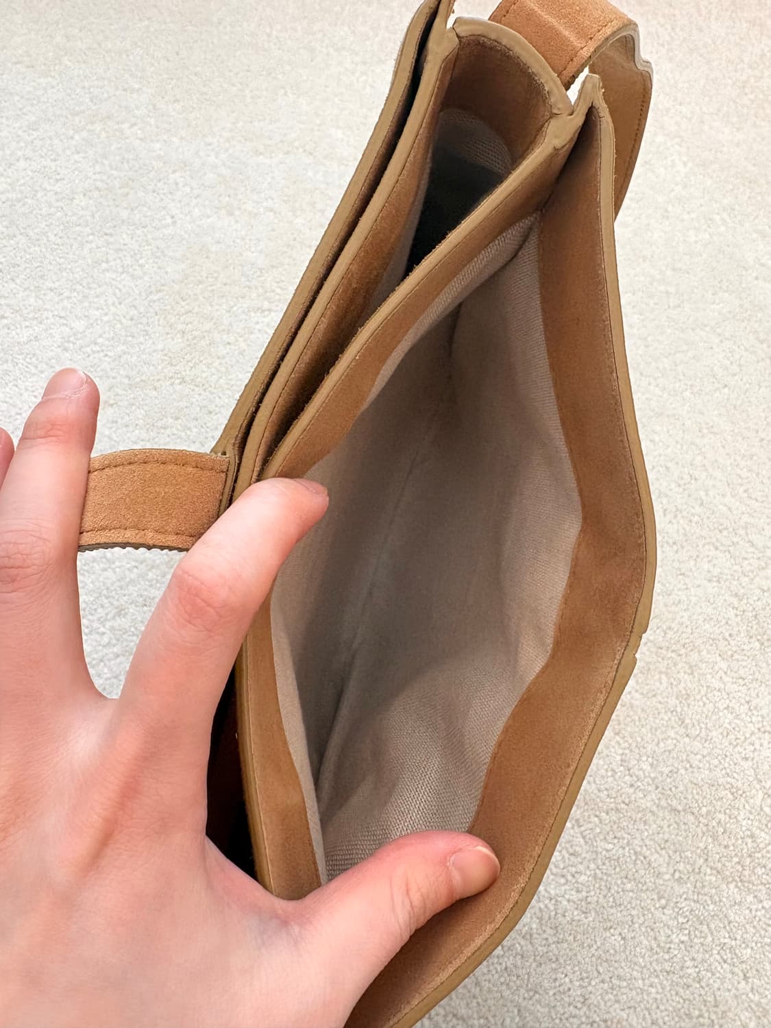 아카이브앱크 스웨이드 호보백 상품이미지3