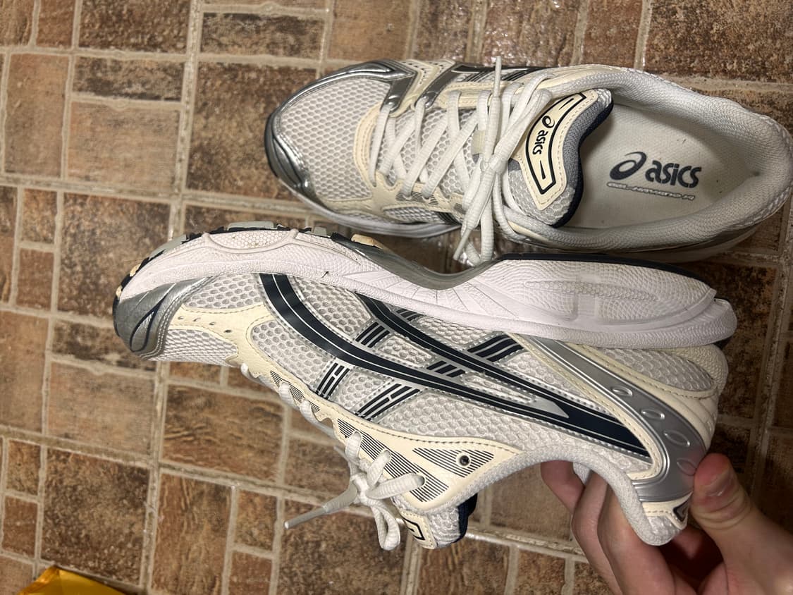 아식스 젤카야노14 화이트 미드나잇 상품이미지4