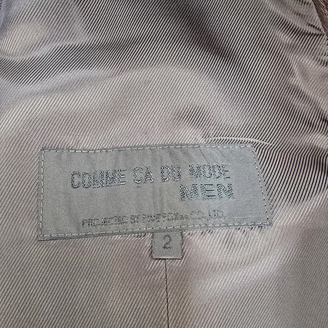 재팬 COMME CA DU MODE MEN 리얼레더자켓 상품이미지7