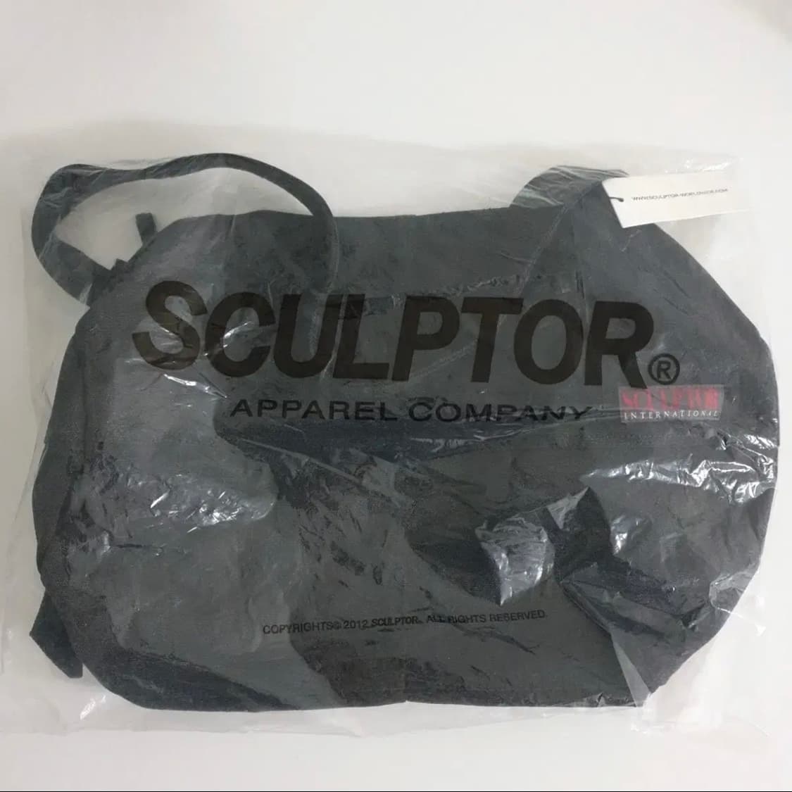 스컬프터 vintage canvas duffel bag black 가방 상품이미지4