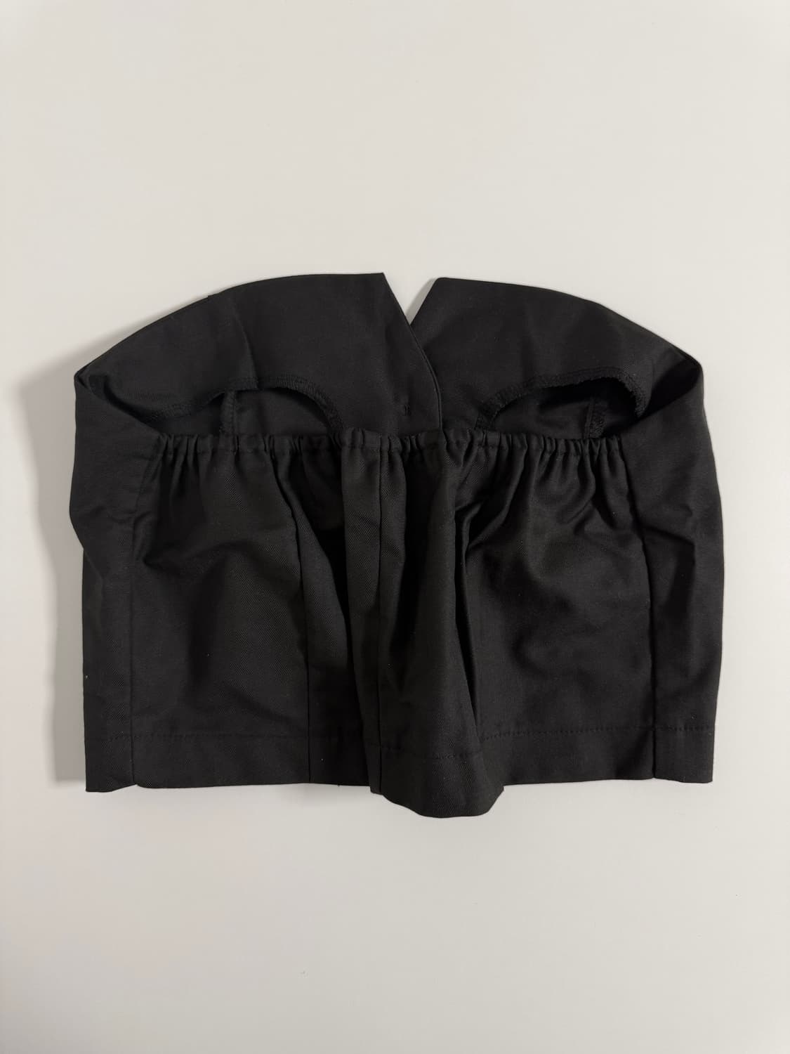 빈티지 긱시크 아카이브 블랙 탑 베스트 파우닝 큐빈 오공이 상품이미지2