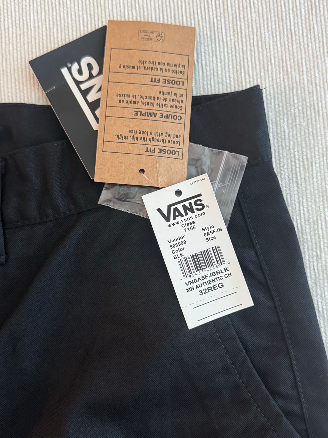 VANS AUTHENTIC CHINO LOOSE FIT (32) 상품이미지4