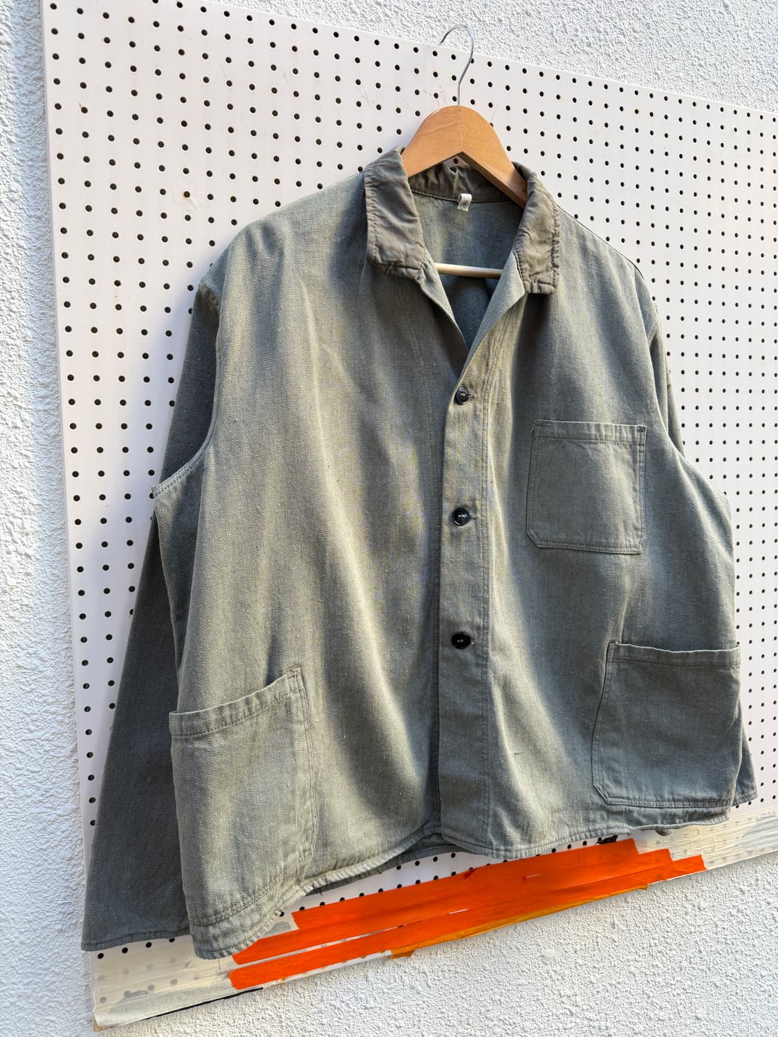 OLD EURO VINTAGE GREY KHAKI 빈티지프렌치워크자켓 상품이미지3