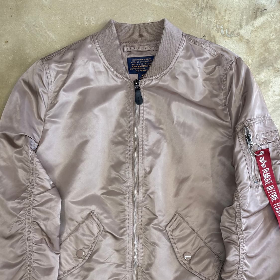 XS 알파인더스트리 MA-1 항공자켓 상품이미지1