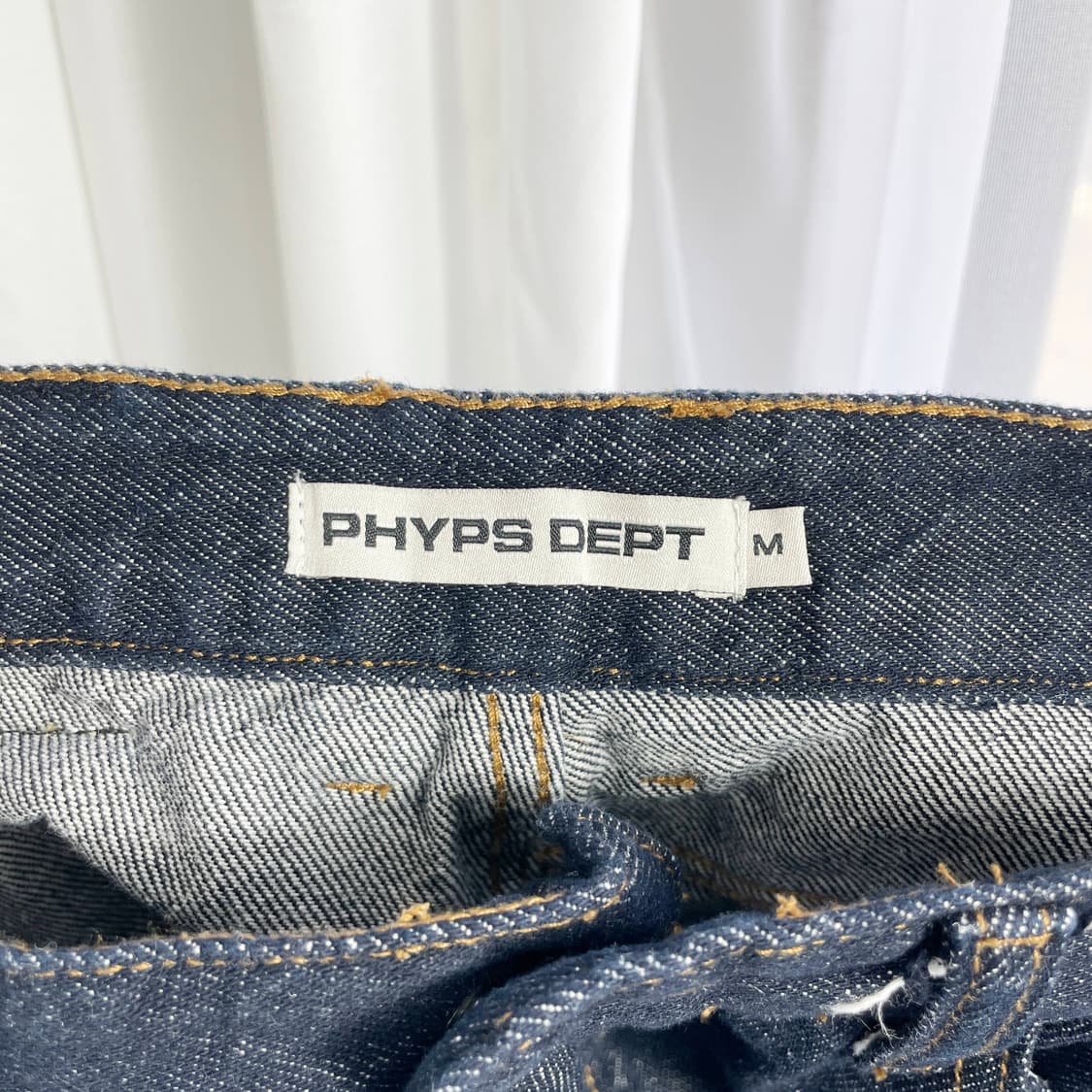 C1 피지컬 디파트먼트(Phyps Dept) 썬셋 버뮤다 데님 팬츠 M 상품이미지4
