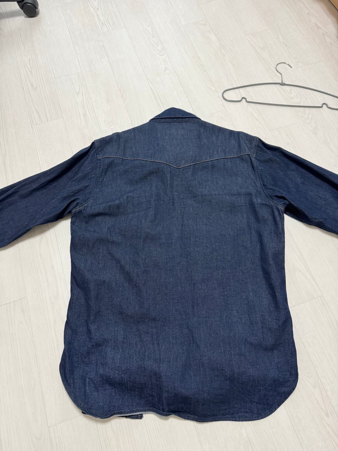 캐피탈 8oz 데님 웨스턴셔츠 3사이즈 상품이미지2